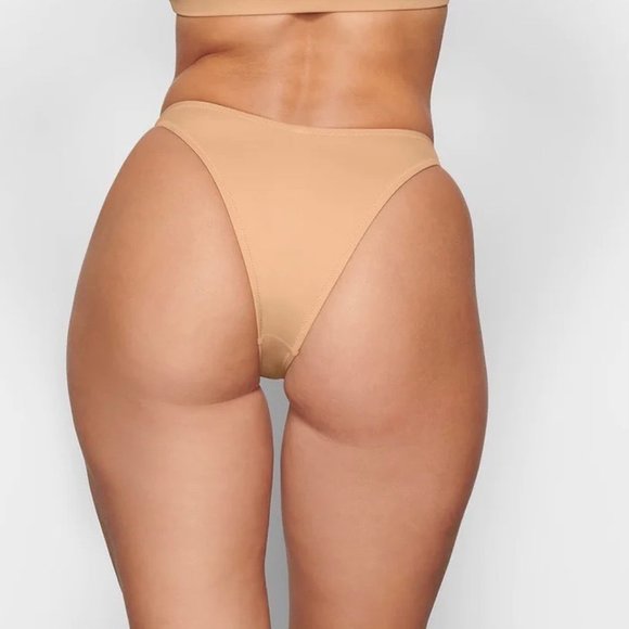 SKIMS Swim Cheeky Tanga Bottoms Marble Womens 2X - Picture 4 of 13